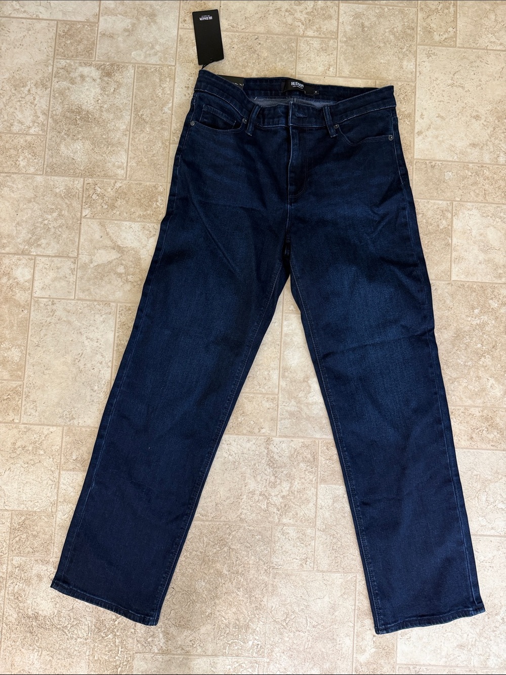 Hudson Jeans Women's Straight Leg Jeans in Indigo Blue